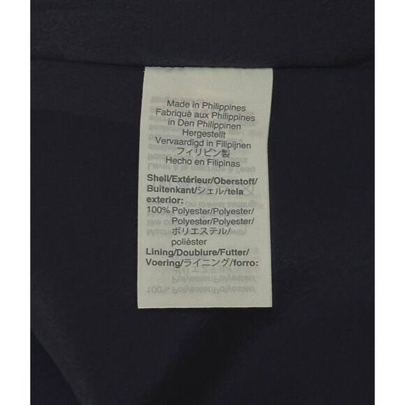 New $150 J CREW Wrap Dress 365 Crepe Knee Length Minimalist Office Career Blue 6 - Picture 10 of 11